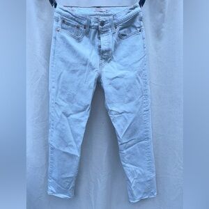 Levi's Premium Wedgie Straight Jean Light Wash Women’s Size 26